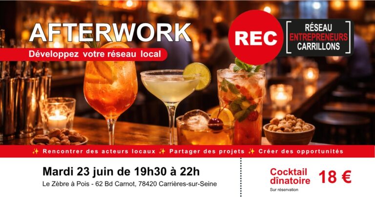 Afterwork REC 23 juin 2026